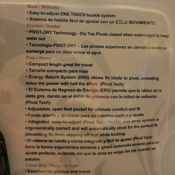 U.S. Divers Youth Silicon Snorkel Set - Picture 4 of 4